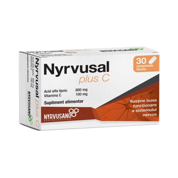 Nyrvusal Plus C, 30 Comprimate, Nyrvusano