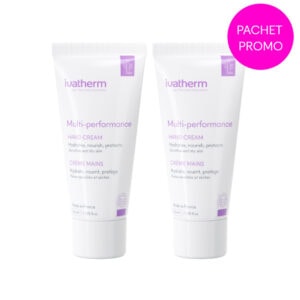 Pachet Crema Hidratanta Pentru Maini Multi-Performance, 50 ml + 50 ml, Ivatherm