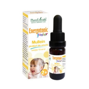 Picaturi de Urechi Energotonic Junior Mullein, 15 ml, Plant Extrakt