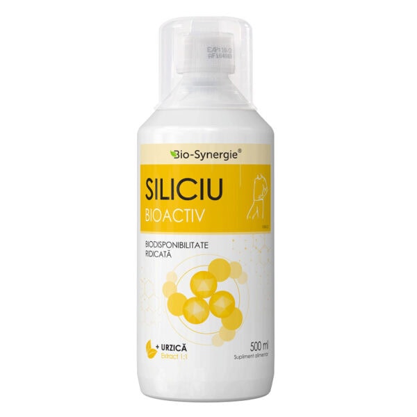 siliciu-bioactiv-500-ml-bio-synergie-o27430-farmacia-morpheus Siliciu Bioactiv, 500 ml, Bio Synergie