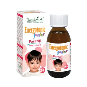 Sirop Energotonic Junior Paraziti, 125 ml, Plant Extrakt