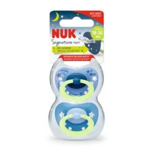 suzeta-silicon-signature-night-18-36-luni-2-bucati-nuk-o38669-farmacia-morpheus Suzeta Silicon Signature Night, 18-36 Luni, 2 Bucati, Nuk
