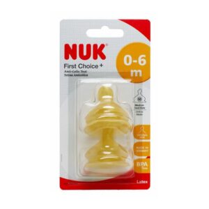 tetine-din-latex-cu-orificiu-mediu-first-choice-0-6-luni-2-bucati-nuk-o38699-farmacia-morpheus Tetine din Latex cu Orificiu Mediu First Choice, 0-6 Luni, 2 Bucati, Nuk