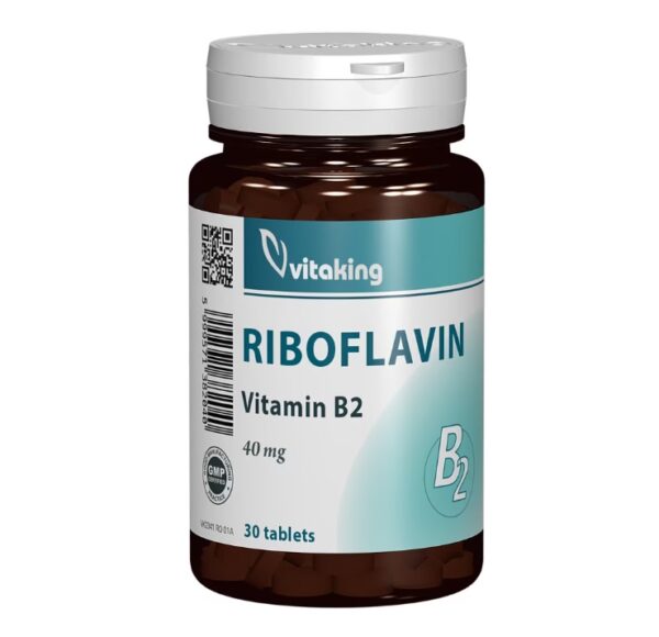 vitamina-b2-riboflavina-30-comprimate-40-mg-vitaking-o37012-farmacia-morpheus Vitamina B2 (Riboflavina), 30 Comprimate, 40 mg, Vitaking