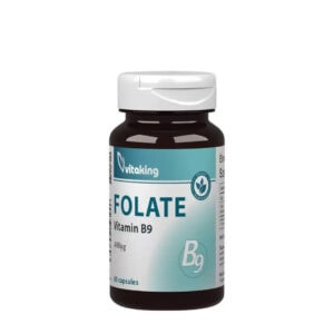 Vitamina B9 (Folat) 400 mcg, 60 Capsule, Vitaking