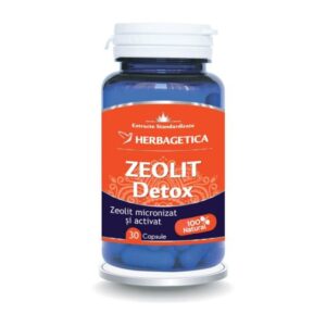 Zeolit Detox, 30 Capsule, Herbagetica