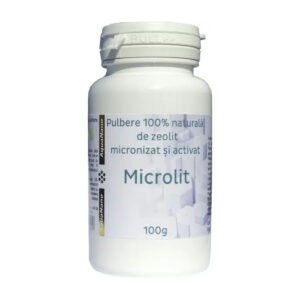 Zeolit Micronizat si Activat Aquanano-Microlit, 100 g, Aghoras