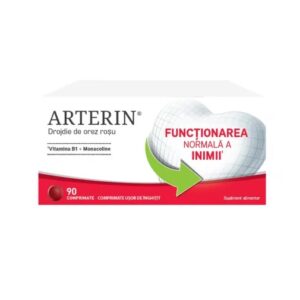 Arterin Funcționarea Normală a Inimii, 90 Comprimate, Omega Pharma