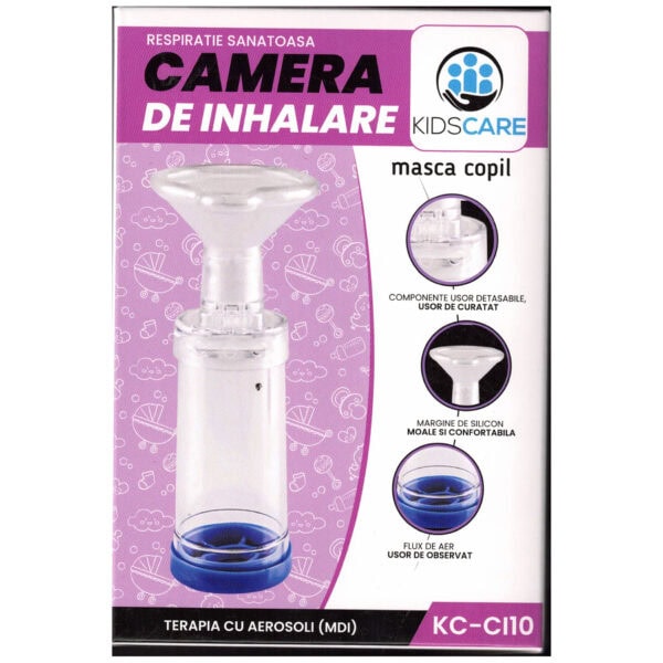 Babyhaler, Camera de Inhalare cu Masca pentru Copii, Kidscare