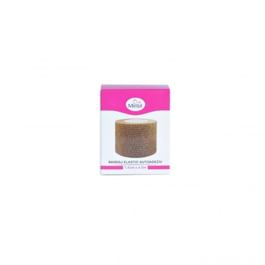 Bandaj Elastic, 7.5cm x 4.5m, Minut