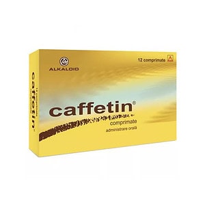 Caffetin, 12 Comprimate, Alkaloid