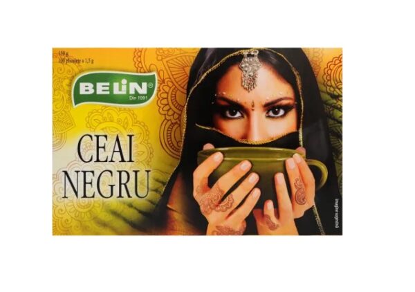 Ceai Negru Indian, 100 Plicuri, Belin
