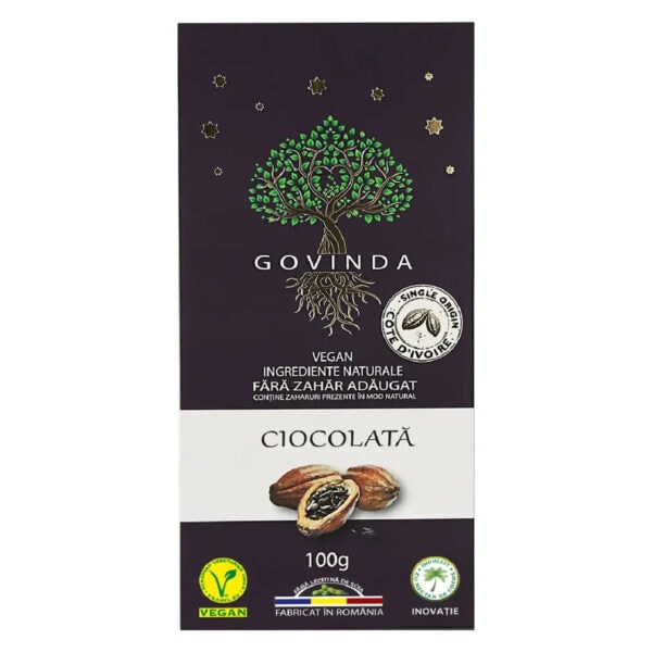 ciocolata-vegana-100-g-govinda-o27949-farmacia-morpheus Ciocolata Vegana, 100 g, Govinda