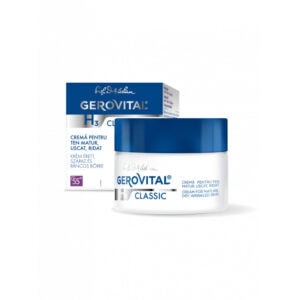Crema Pentru Ten Matur, Uscat, Ridat H3 Classic 55+, 50 ml, Gerovital