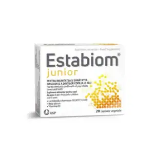 Estabiom Junior, 20 Capsule Vegetale, USP Romania