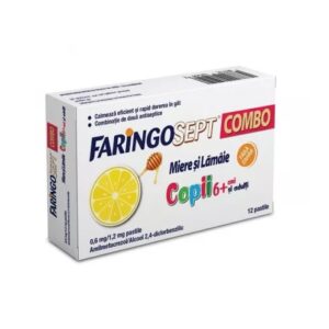 faringosept-combo-miere-si-lamaie-copii-6-si-adulti-06-mg-12-mg-12-pastile-terapia-O27962-farmacia-morpheus Faringosept Combo Miere si Lamaie, Copii 6+ si Adulti, 0,6 mg/1,2 mg, 12 Pastile, Terapia