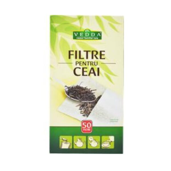 xr:d:DAFlUdeTup0:64,j:3934287883532164868,t:23061612 Filtre Pentru Ceai, 50 Buc, Vedda