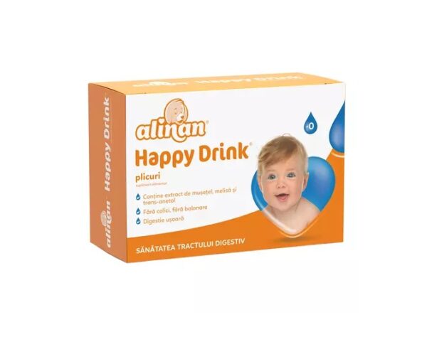 Happy Drink Alinan, 20 plicuri, Fiterman Pharma