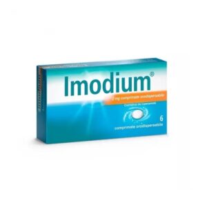 Imodium, 2 mg, 6 Comprimate Orodispersabile, Mcneil