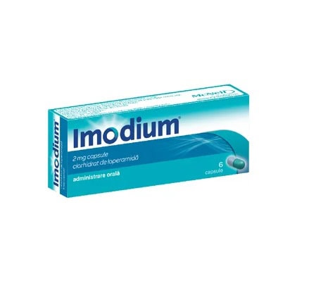 Imodium 2mg, 6 Capsule, Johnson&Johnson