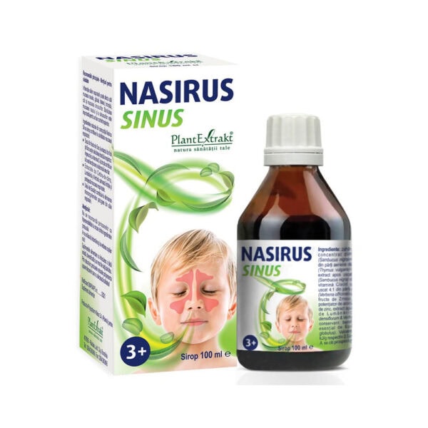 Nasirus Sinus Sirop +3 Ani, 100 ml, Plant Extrakt