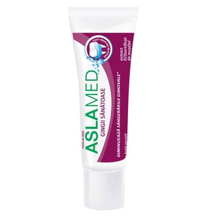 Pasta de Dinti pentru Gingii Sanatoase, 18 ml, Aslamed