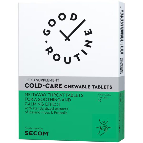 secom-cold-care-chewable-tablets-good-routine-10-comprimate-de-supt-O38247-farmacia-morpheus Cold-Care Chewable Tablets, 10 Comprimate de Supt, Good Routine