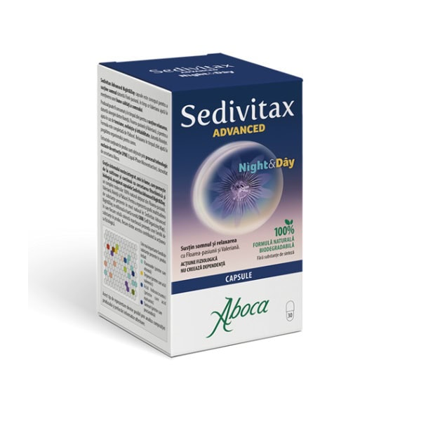 sedivitax-advanced-night-day-30-capsule-aboca-o35308-farmacia-morpheus Sedivitax Advanced Night & Day, 30 Capsule, Aboca