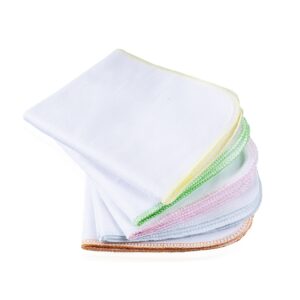 Set 10 Batistute din Bumbac Pentru Copii 28×28 cm, BabyJem