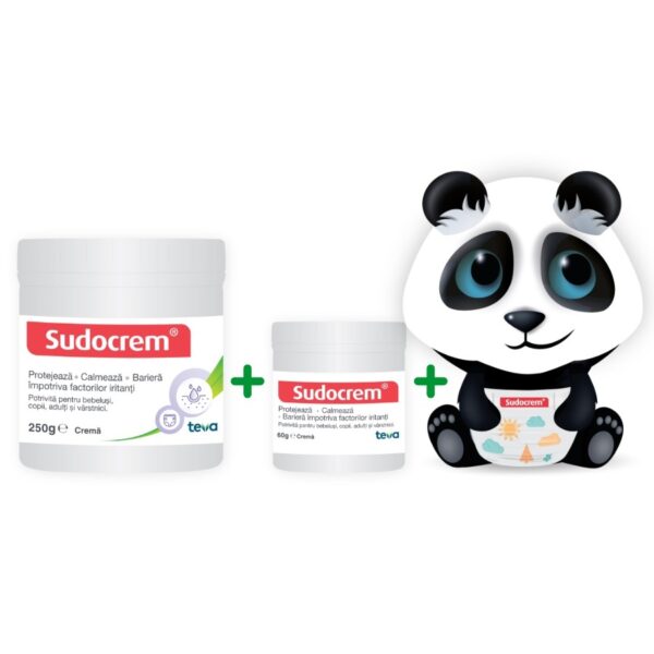 sudocrem-crema-250g-sudocrem-crema-60g-ursulet-cadou-teva-pharmaceuticals-o38994-farmacia-morpheus Sudocrem Crema, 250g + Sudocrem Crema, 60g + Ursulet Cadou, Teva Pharmaceuticals