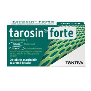xr:d:DAGACf3IT5I:63,j:4039026865803361709,t:24040508 Tarosin Forte, 20 Comprimate Masticabile, Zentiva
