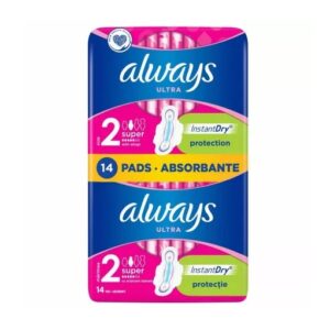 Absorbante Duo Ultra Super Plus, Marimea 2, 14 bucati, Always