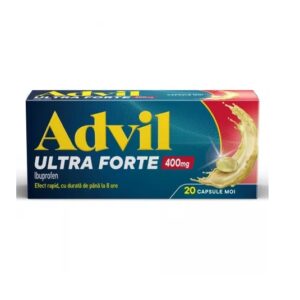 Advil Ultra Forte, 400 mg, 20 capsule moi, Gsk