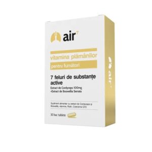 Air 7 pentru Fumatori, 30 Capsule, Green Splid