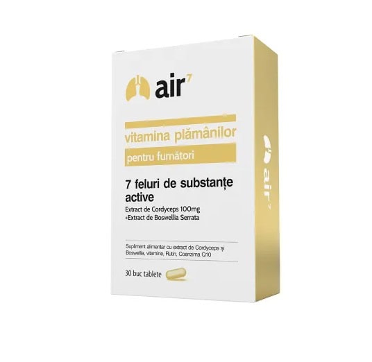 Air 7 pentru Fumatori, 30 Capsule, Green Splid