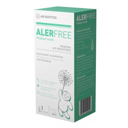 Alerfree Picaturi Orale, 10 ml, Ab-Biotics