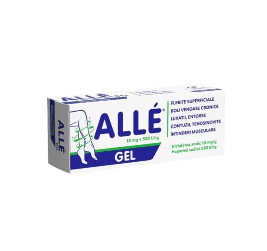 Alle Gel, 10 mg + 500 UI/g, 50 g, Fiterman