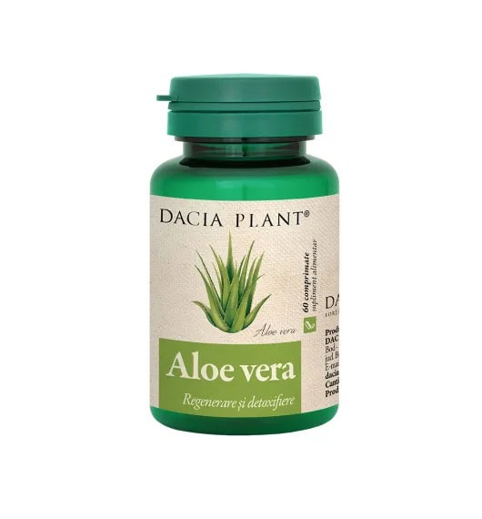 Aloe Vera, 60 Comprimate, Dacia Plant