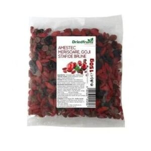 Amestec Fructe Goji, Merisoare si Stafide Brune, 150 g, Depal