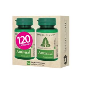 Antiviral echinaceea si astragalus, 120 comprimat, Dacia Plant
