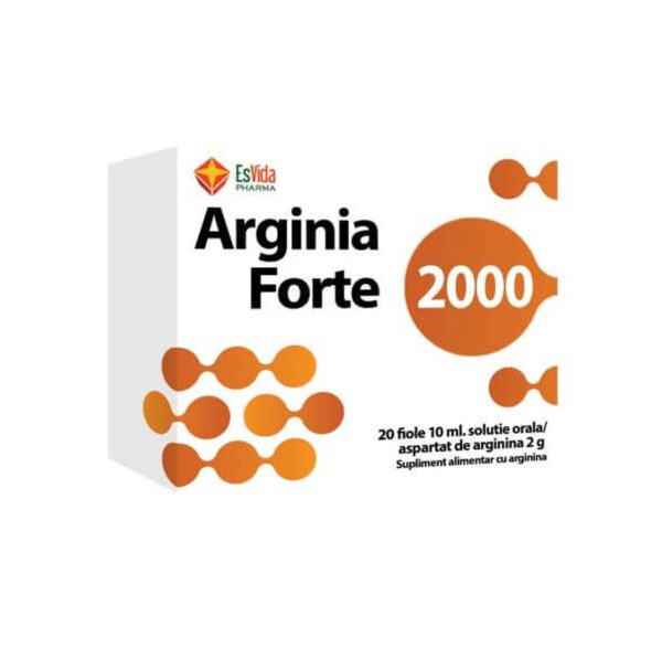 Supliment ariglină arginină pentru performanță și vitalitate, 20 folii, soluție orală.