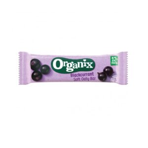 Baton Bio din Ovaz Integral cu Mere si Coacaze Negre, 12 luni+, 23 g, Organix