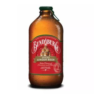 Bautura Carbogazoasa cu Aroma de Ghimbir si Scortisoara Ginger Beer, 375 ml, Bundaberg