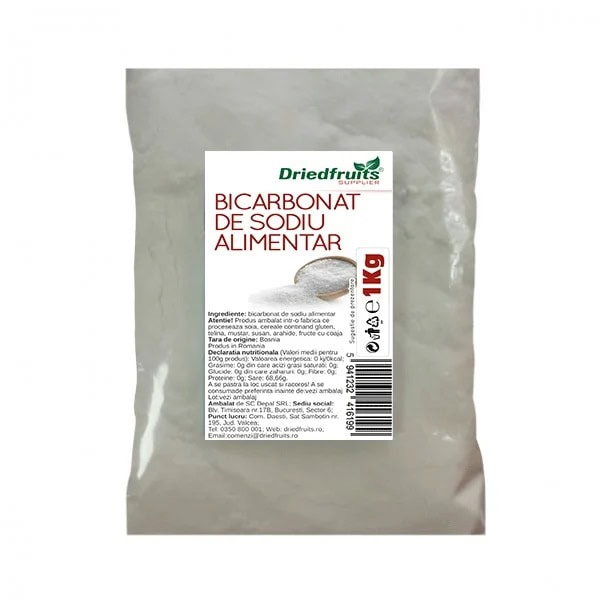 Bicarbonat De Sodiu, 1 kg, Depal