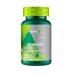 Borago Oil 1000 mg, 90 Capsule, Adams
