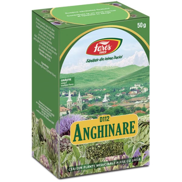 Ceai Anghinare Frunze, D112, 50 g, Fares