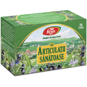 Ceai Articulatii Sanatoase, L93, 20 Plicuri, Fares