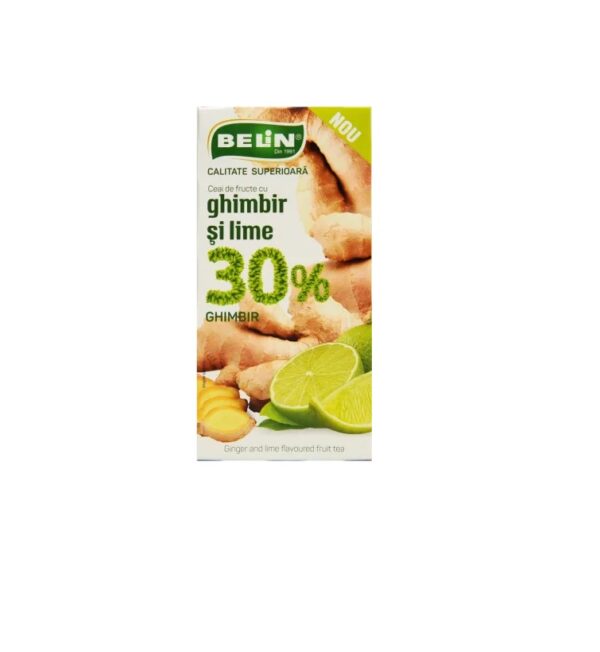 ceai-cu-ghimbir-si-lime-30-ghimbir-20-plicuri-belin-O391130-farmacia-morpheus Ceai cu Ghimbir si Lime 30% Ghimbir, 20 plicuri, Belin