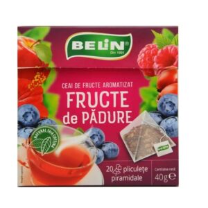 Ceai de fructe de padure, 20 plicuri, Belin