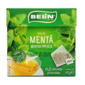Ceai de menta, 20 plicuri piramidale, Belin